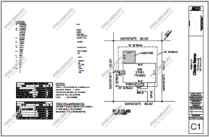 Example of a Site Plan for St Johns County Florida Example of a Site Plan for St Johns County Florida